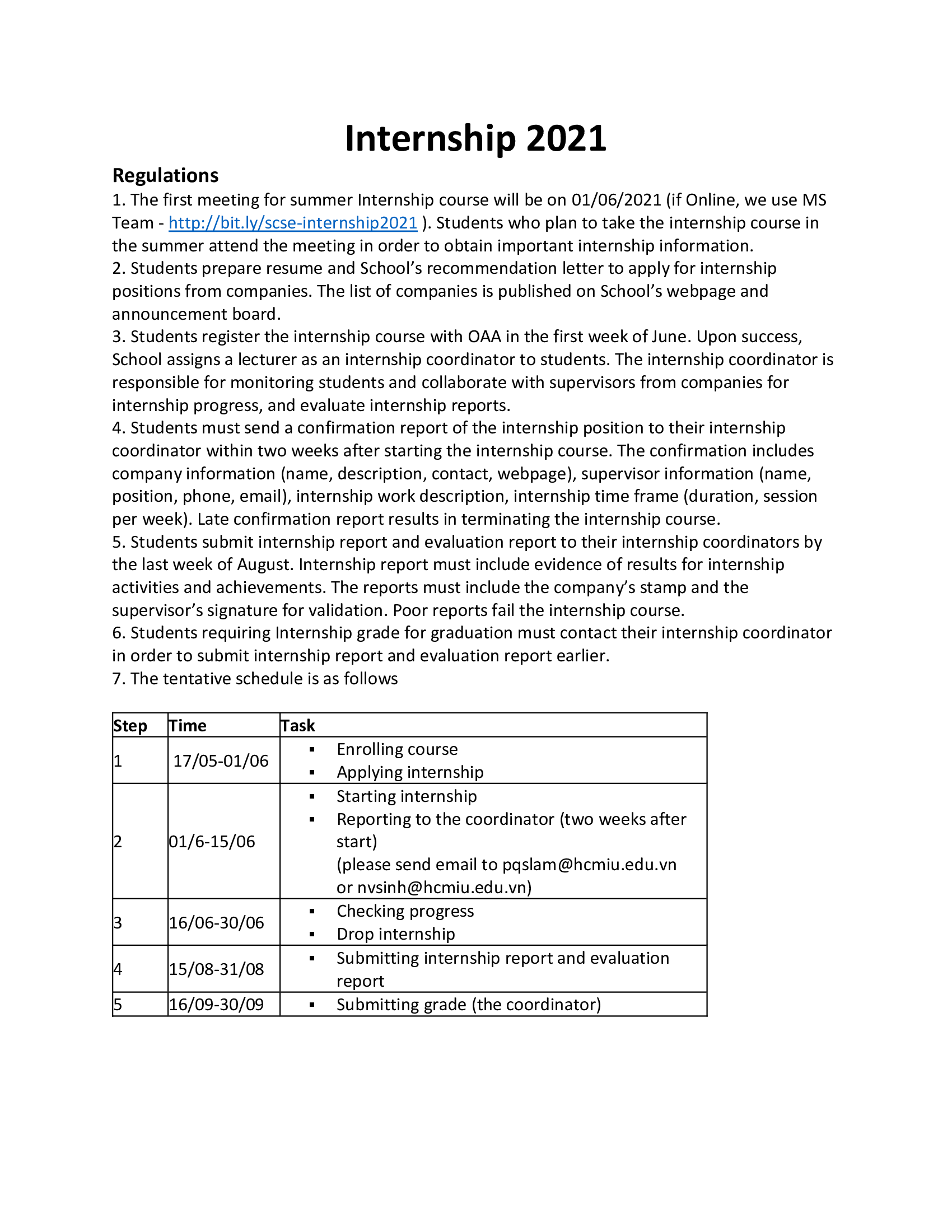 internship-2021 - School of Computer Science and Engineering